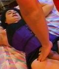 Hot tranny by pool Crotchless beav Crossdresser wore